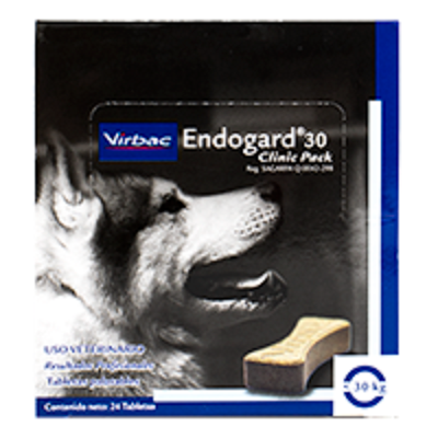 Endogard 30 ( 24 tabletas ) desparasitante